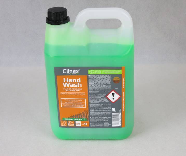 Płyn do ręcznego mycia naczyń Clinex HandWash zapas 5 L (cena brutto za 1 sztukę)