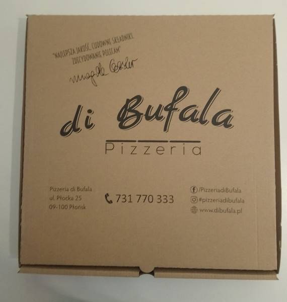 Kartony  MEGA szare  rogi proste 50 cm/5 (cena brutto za 100 sztuk) mocne pudełka na pizzę boxy EKO