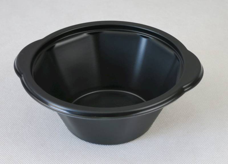 Flaczaka pojemnik do zrzewu na zupę 450 ml (cena brutto za 1000 sztuk) pod zgrzew czarny