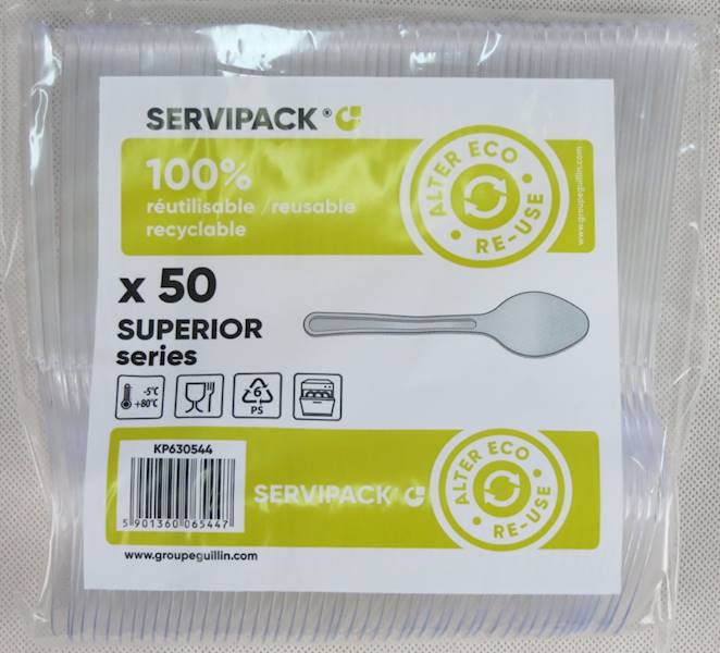Widelce jednorazowe superior (cena brutto za 1000 sztuk) przeźroczyste sztaplowane