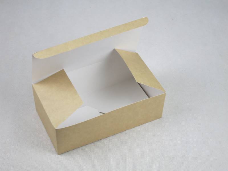 Pudełka na kurczaki szare EKO box fast-food boxy frytki 22/12/7,5 (cena brutto za 100 sztuk)