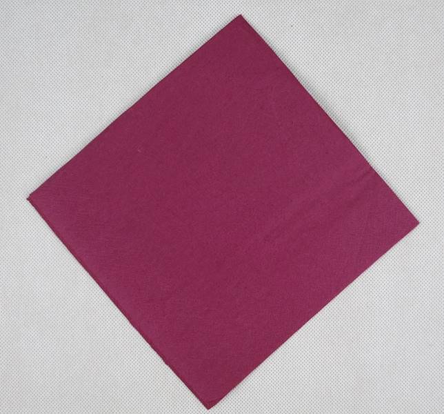 Serwetki bordowe 33x33 cm 3-warstwowe (cena brutto za 200 sztuk) jednorazowe gastronomiczne
