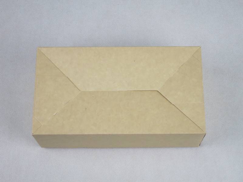 Pudełka na kurczaki szare EKO box fast-food boxy frytki 22/12/7,5 (cena brutto za 100 sztuk)