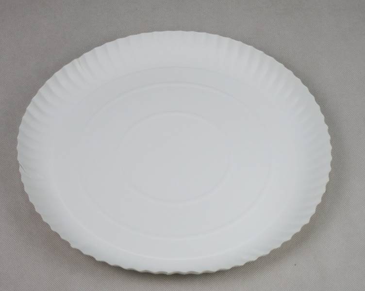 Talerze papierowe jednorazowe eko 32 cm  (cena brutto za 100 sztuk)
