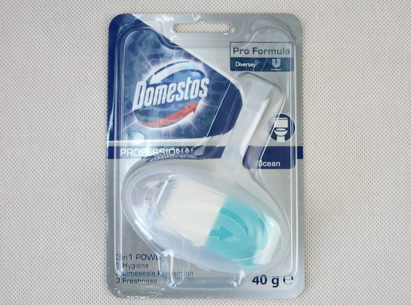 Kostka wc DOMESTOS z koszyczkiem (cen brutto za 1 sztukę)