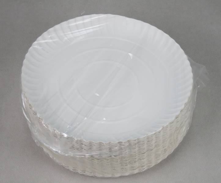 Talerze papierowe jednorazowe eko 26 cm (cena brutto za 100 sztuk)