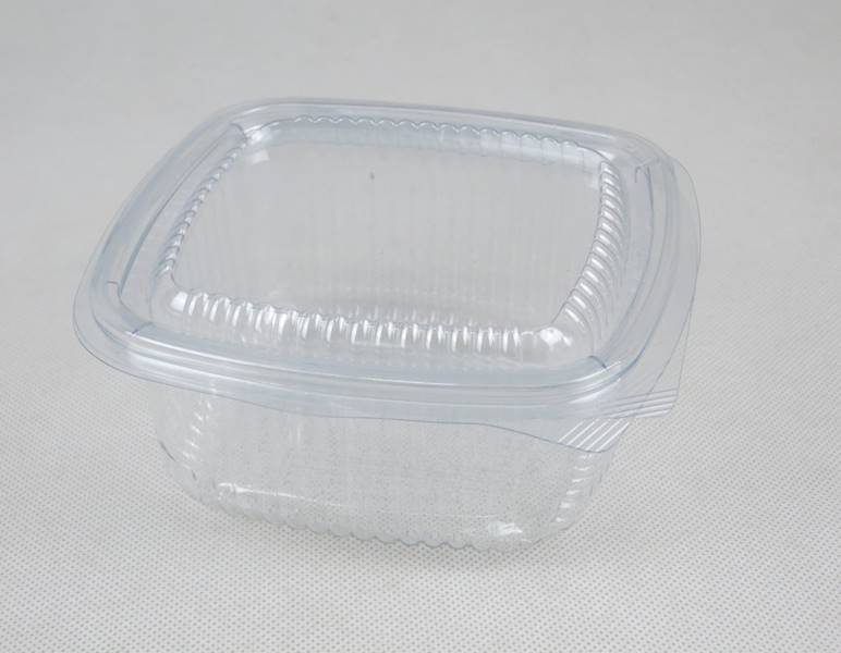 Pojemnik cukierniczy kwadratowy HL 500 PET gastronomiczny (100) / Z6