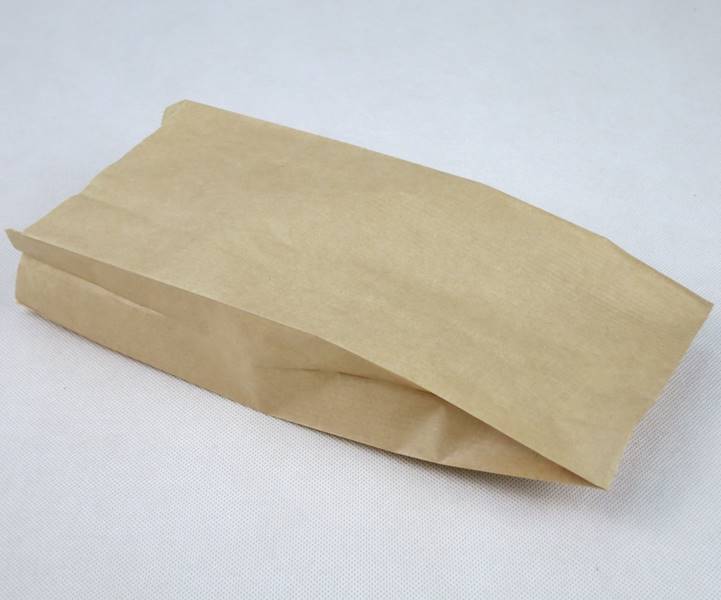 Torby papierowe (cena brutto za 1000 sztuk) jednorazowe powlekane EKO szare CUP 1  270/120/50