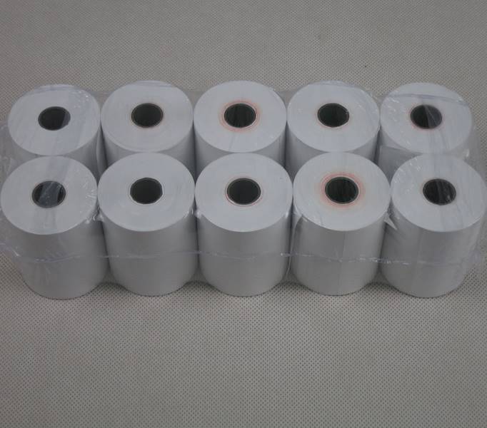 Rolki termiczne 57mm/25 m (cena brutto za 10 sztuk)