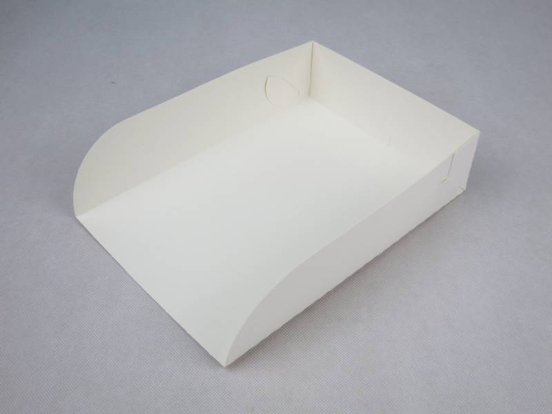 Szufelki jednorazowe duże cukiernicze (cena brutto za 100 sztuk) tekturowe do ciasta 18x25x6 100 sztuk