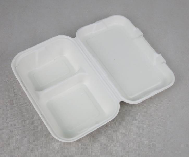 Boxy EKO na lunch II dzielne pulpa 50 sztuk