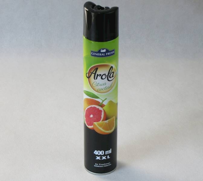 Odświeżacz powietrza wc w sprayu (cena brutto za 1 sztukę) General Fresh 400ml