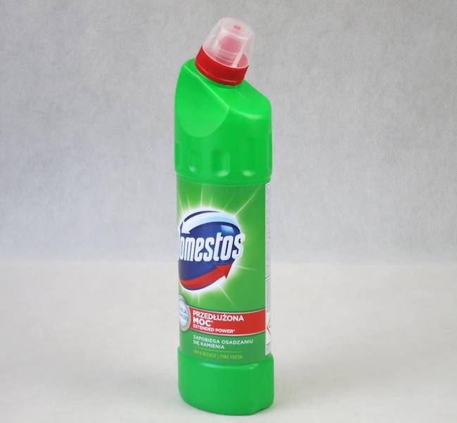 Domestos zielony płyn (cena brutto za 1 sztukę) do WC 750 ml