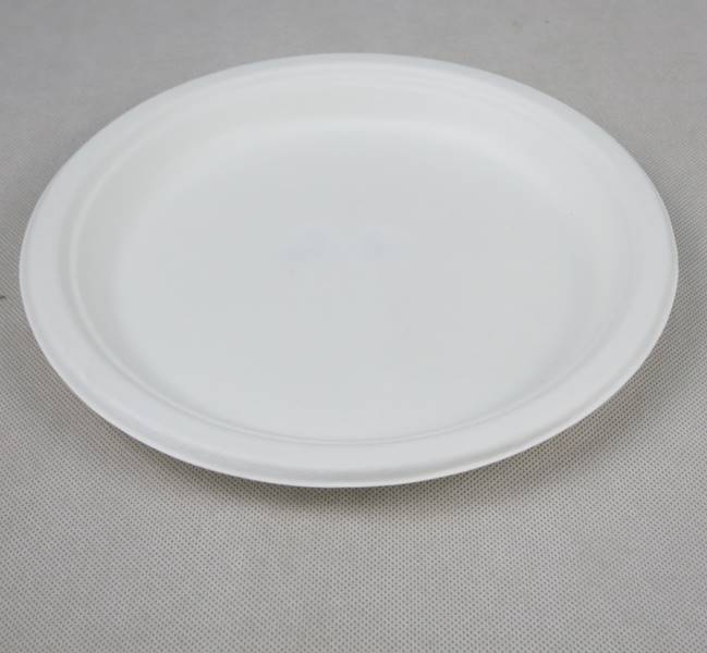 Talerze jednorazowe (cena brutto za 1000 sztuk) papierowe pulpa 22,5 cm
