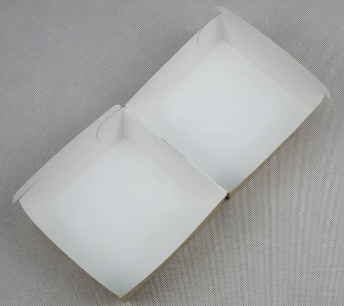 Pudełka na burgery (cena brutto za 1000 sztuk) brązowe duże 10,5x11,5x8 kraft boxy