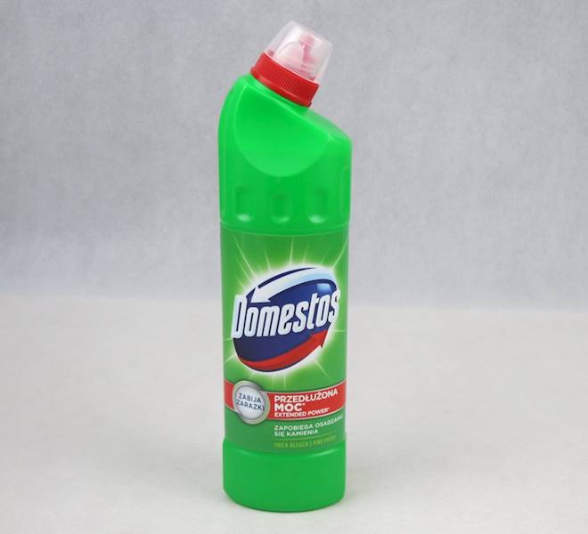 Domestos zielony płyn (cena brutto za 1 sztukę) do WC 750 ml
