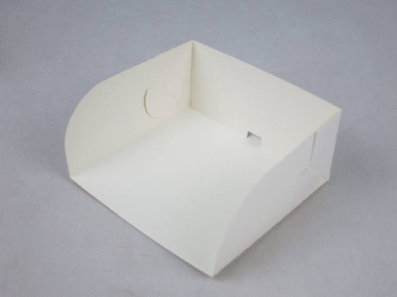Szufelki jednorazowe cukiernicze tekturowe (cena brutto za 100 sztuk) do ciasta 12x13x6