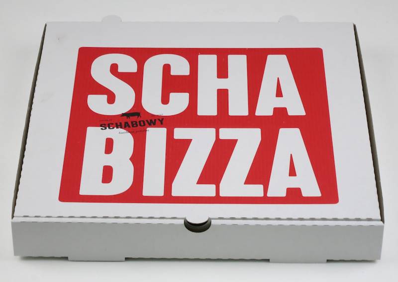 Pudełka na pizzę białe proste 32 cm/4 (cena brutto za 100 sztuk) kartony boxy