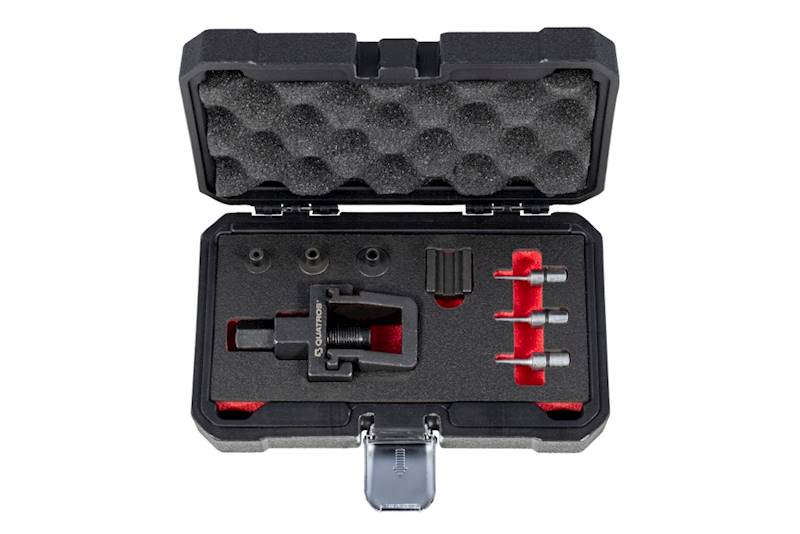 Przyrząd do zakuwania i rozkuwania łańcucha