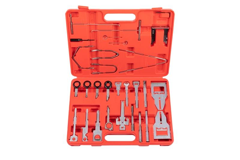 Kpl.kluczy do demontażu radia 52szt.