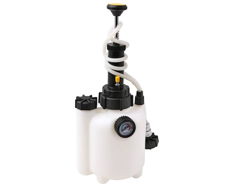 Przyrząd do wymiany i odpow. płynu hamulcowego