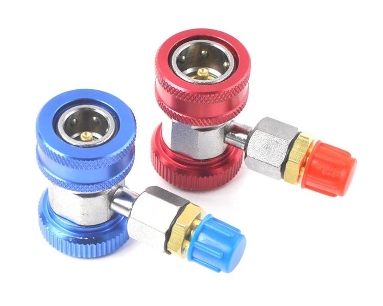 Szybkozłączki do klimatyzacji R134A stary gaz