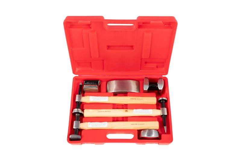 Kpl.narzędzi blacharskich 7szt.