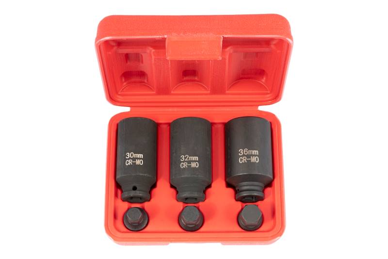 Kpl. nasadek udarowych 1/2" do półosi