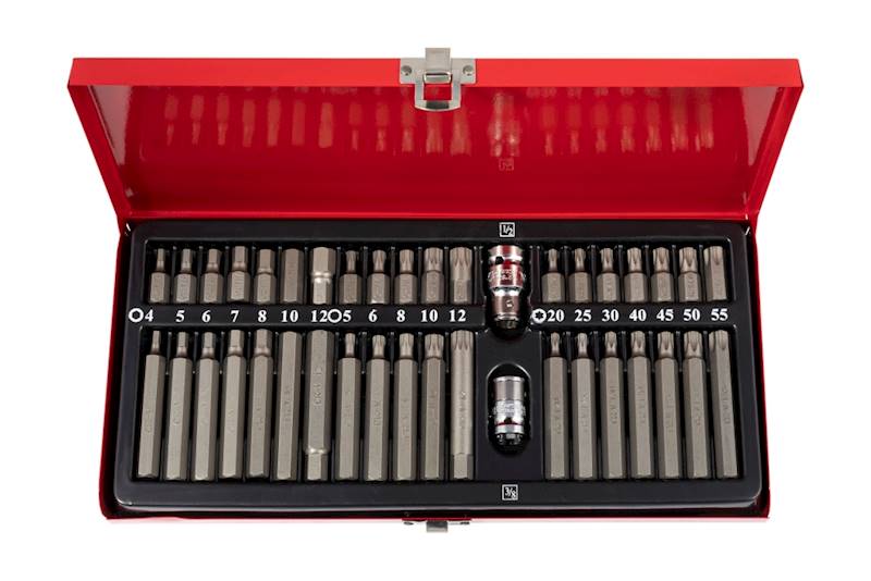 Kpl. 40cz. kluczy wpustowych     