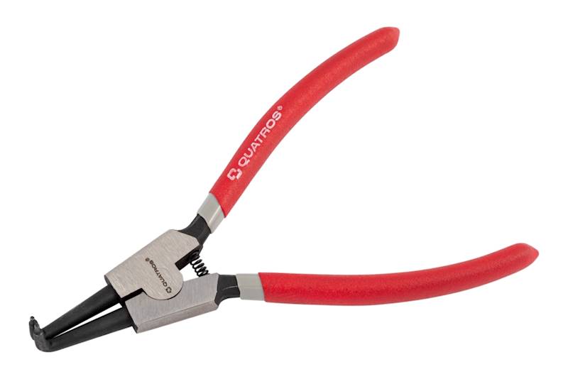 Szczypce seegera 175mm zewnętrzne wygięte