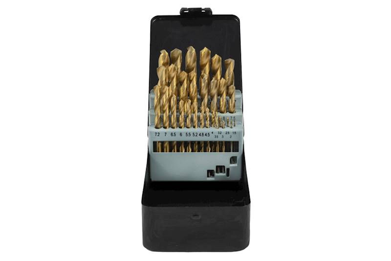 Kpl.wierteł do metalu HSS 29 cz.