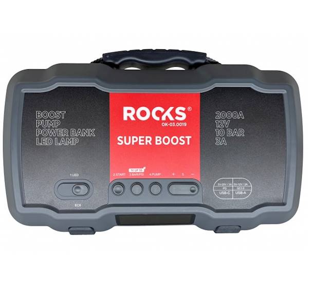 ROOKS Super Boost urz. rozruchowe z kompresorem 