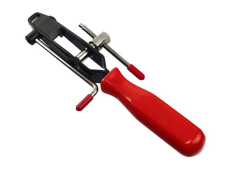 Szczypce do zaciskania i cięcia opasek osłon przeg