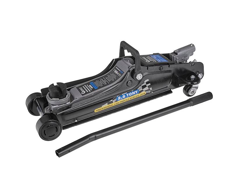 Podnośnik hydrauliczny 2,5T niski obrotowa walizka