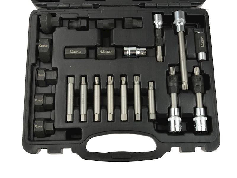 Zestaw kluczy do alternatorów 22 el.
