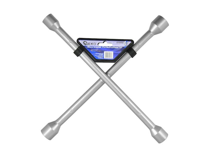 Klucz krzyżak 17x19x21x22mm