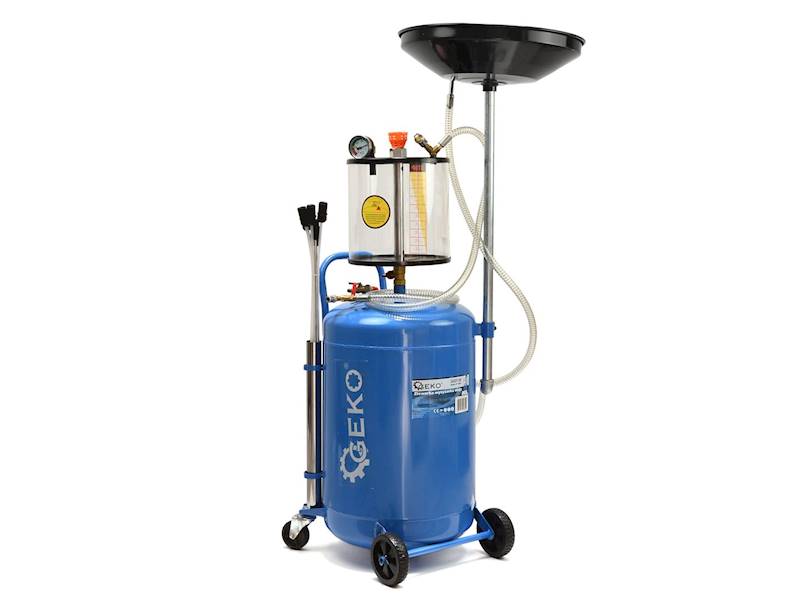 Zlewarka wysysarka oleju 80L +zbiornik