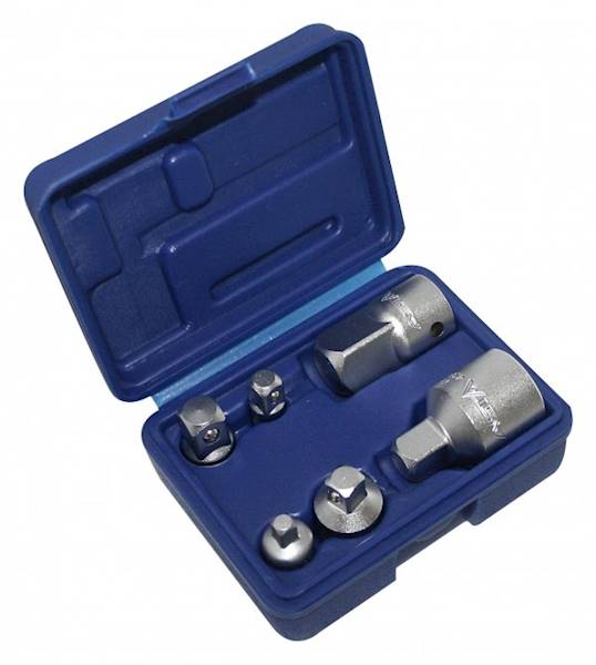 Redukcje 6cz. kpl. chrom