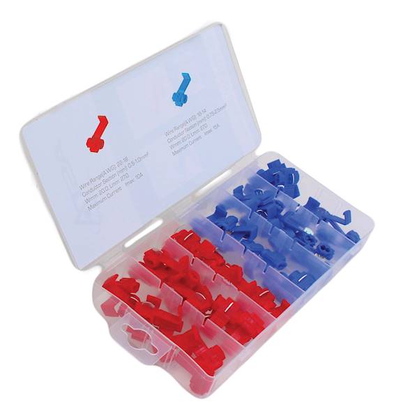 Zestaw szybkozłączy elektrycznych 50szt.