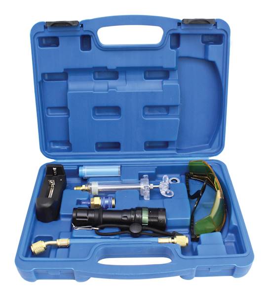 Zestaw do wykrywania nieszczelności Z lampą UV