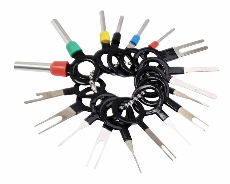 Zestaw do demontażu pinów 18cz.