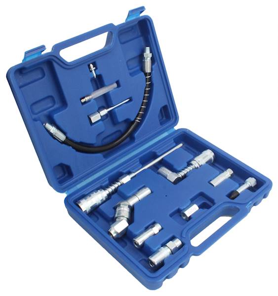 Zestaw końcówek do smarownicy 12cz.