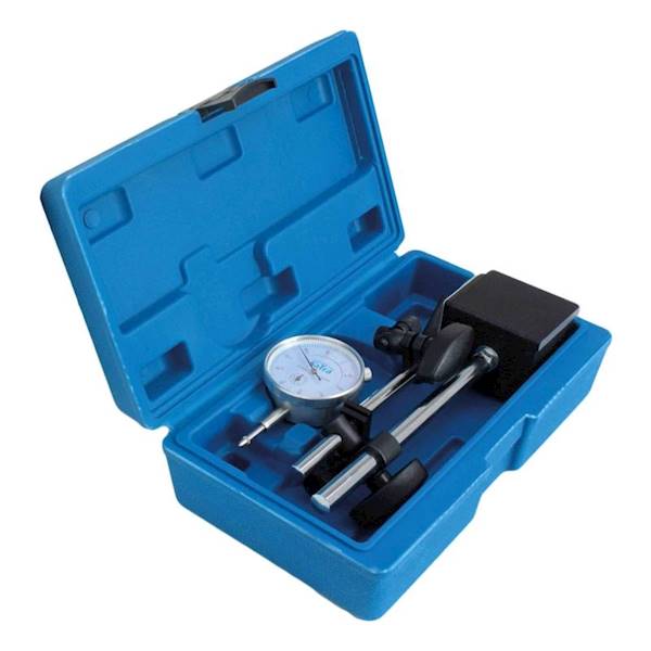 Statyw magnetyczny z czujnikiem zegarowym