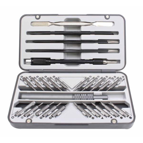 Zestaw precyzyjnych śrubokrętów 26cz.