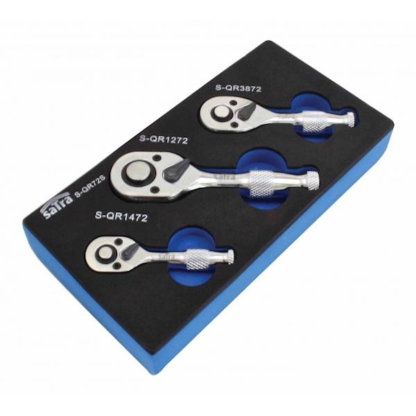 Grzechotki mini 3szt 1/4" 3/8" 1/2" 