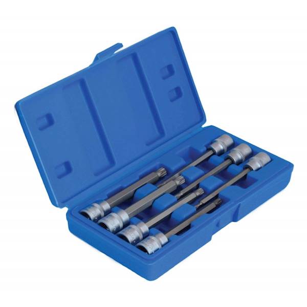 Klucze nasadowe SPLIINE extra long 3/8" 7cz.