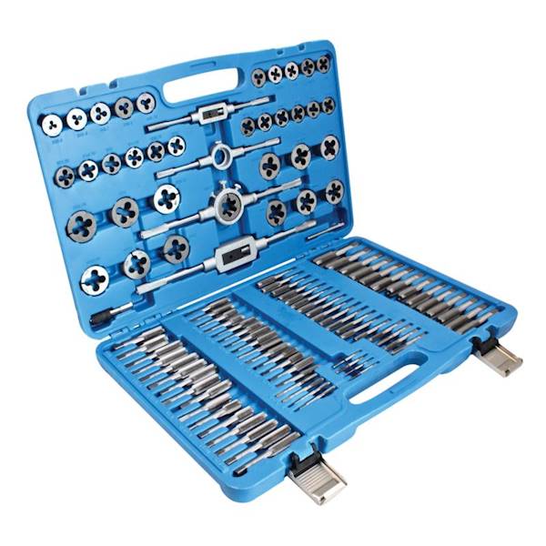 Zestaw gwintowników i narzynek M2 - M18 110 szt.
