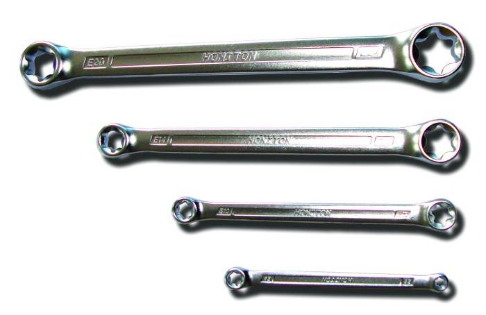 Klucze oczkowe E6-E24 4cz.