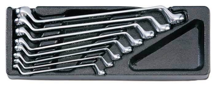 WKŁAD-Zestaw kluczy oczko-giete 8cz.