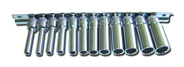 Nasadki na szynie 1/2" 22cz. 8-36mm 6k.